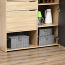 Set 3 Cesti Portaoggetti in Vimini PP e Polipropilene Grigio