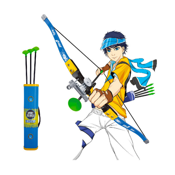 Arc pour enfants 77 cm avec cible et 3 flèches à ventouse online