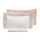 Garrini Eveline Ivoire/Beige Parure de lit et taies d'oreiller en satin différentes tailles