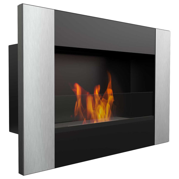 Cheminée Bioéthanol Murale 60x40 cm Flig Huston Verty prezzo