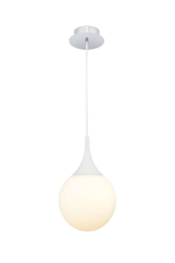 sconto Suspension Suspension en Métal Blanc Dewdrop