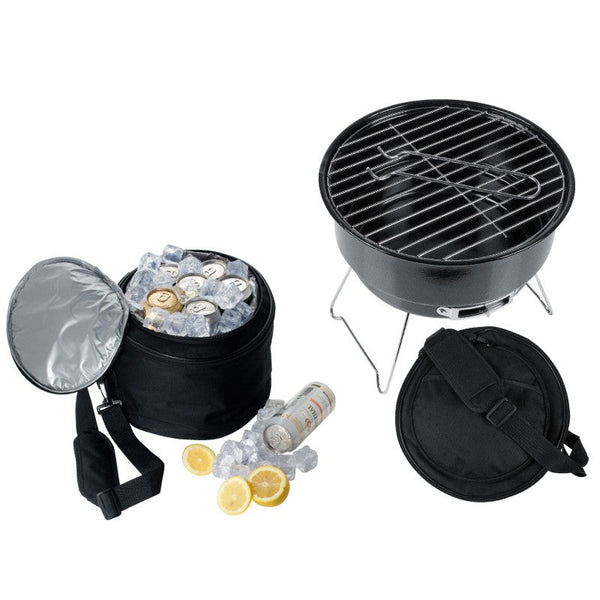 Barbecue de voyage avec sac thermique et grill de voyage pour camping-car prezzo