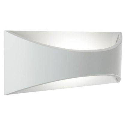 Petite applique murale réfléchissante 6W Led Cob couleur blanche pour l'extérieur Moon Sovil Line online