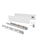 Tiroir extérieur hauteur 93 mm profondeur 500 mm en acier Emuca Vertex blanc