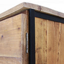 Mobile Braeden 100x40x86 h cm in Legno Marrone