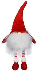 Gnomo di Babbo Natale H48 cm in Tessuto