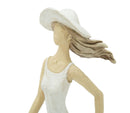 Donna More con Bambina 20x7,5x30 cm in Poliresina