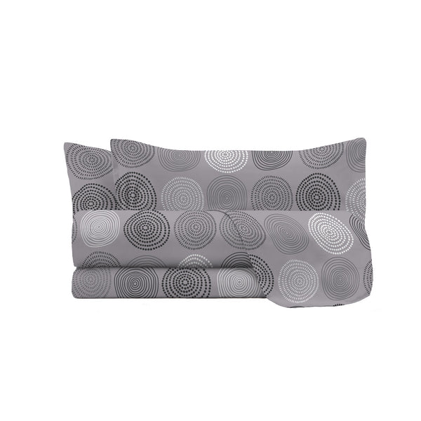 Set Lenzuola con Stampa Sopra Sotto e Federe Linea River Tago Varie Misure acquista