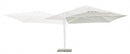 Ombrellone da Giardino Decentrato 4x4x2,93h m Eden Bianco 