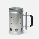 Ciminiera Accendi Carbonella in Acciaio Forato Starter D-17    