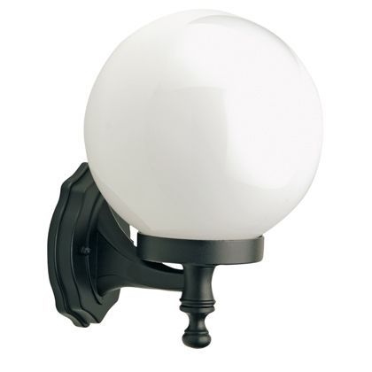 sconto Petite Applique en Haute Couleur Noire Diamètre 20Cm pour Extérieur Livos Sphere Line