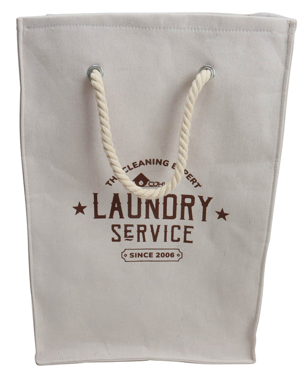 Sac à Linge avec Anses 60x29x40 cm en Tissu Beige online