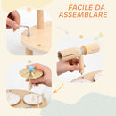 Set di Strumenti Musicali per Bambini 2+ Anni Batteria e Xilofono Colore Legno      
