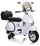 Piaggio Vespa PX150 Full Electric 12V pour Enfants Blanc