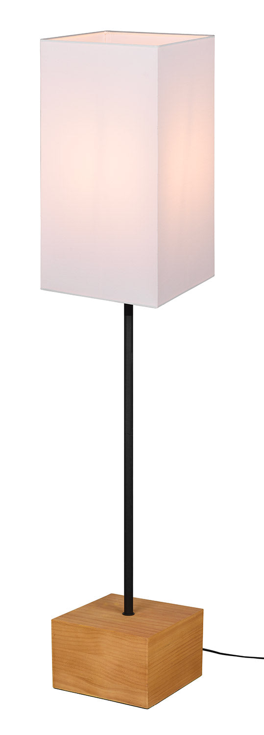 online Lampada da Interno Attacco E27 in in Metallo e Legno Bianco