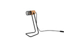 Lampada tavolo da Interno a LED in Metallo Nero Opaco