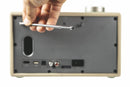 Altoparlante Speaker 40W Wireless con Radio in Similpelle Kooper Twist Ecrù
