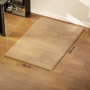 Tappetino per Sedia Ufficio Salvapavimento 100x150 cm in Plastica Trasparente   