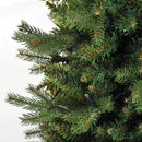 Albero di Natale Artificiale 120 cm 80 Led Verde 