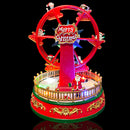 Giostrina Natalizia Giostra Ruota Panoramica Natale Addobbo Natalizio con Musica
