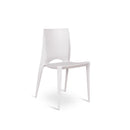 Set 4 Sedie 41x44xH84 cm in Polipropilene Denise Grigio Chiaro