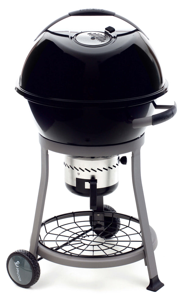 Barbecue au charbon Sochef Grande Pupo en porcelaine émaillée noire prezzo