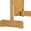 Grigliato Autoportante Estensibile da Giardino Divisorio Pieghevole per Rampicanti in Legno      