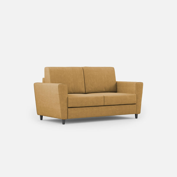 sconto Canapé 2 places Yasel 172x85x85 cm en tissu ocre