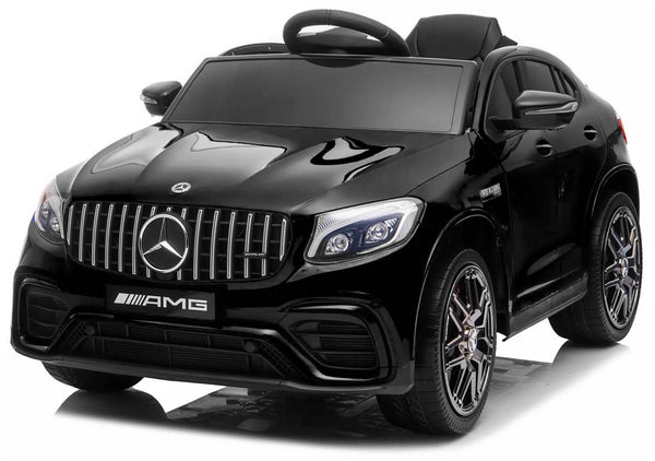 Voiture jouet électrique pour enfants 12V sous licence Mercedes GLC 63S Coupé Noir métallisé online