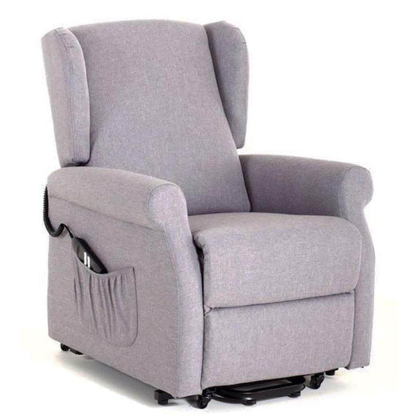 sconto Fauteuil Releveur Electrique 2 Moteurs en Tissu Vittoria Gris