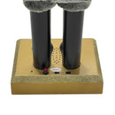 Soldato Schiaccianoci Natalizio H120 cm con Luci Suoni e Movimento Rosso Scozzese