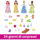 Mattel Disney Princess Calendario dell'Avvento 24 Giorni di Sorprese Idea Regalo