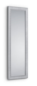 Specchio da Parete 50x150x1,7 cm in Plastica Farina Cromo