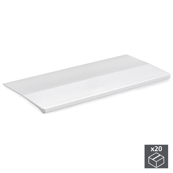 Emuca Poignées Adhésives pour Meubles 126 mm Aluminium Anodisé Mat 20 Pièces online