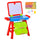 Tableau Blanc Magnétique 3 en 1 Bureau pour Enfants avec Accessoires