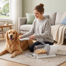 Kit Toelettatura Cani e Gatti 5 in 1 con Aspirapolvere 10 kPa Tosatrice Spazzola 2,5 L e 3 Velocità in ABS      