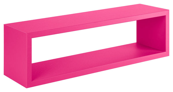 Mensola da Parete 60x18x15,5 cm in Fibra di Legno Regolo Fuxia sconto