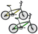 Bicicletta BMX Freestyle 20” Free X-One Nero/Giallo o Nero/Verde