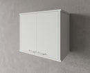 Pensile Lavanderia da Esterno 60x34x52,5 cm in PVC Bianco 