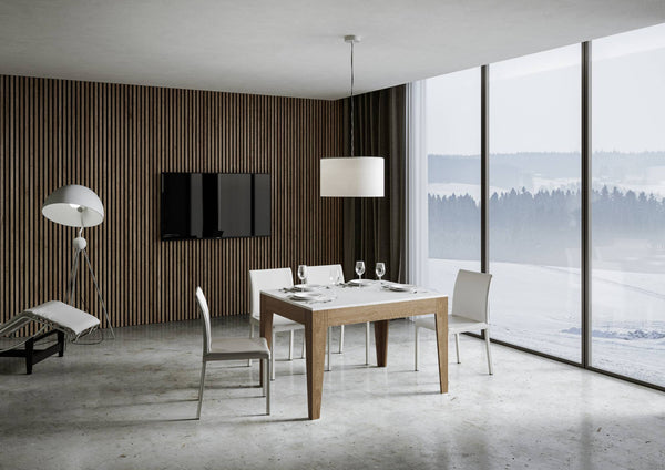 Table extensible 120-180x90x77 cm Cico Mix Frêne Blanc online