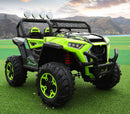Macchina Elettrica per Bambini 12V Fuoristrada 4x4 Kidfun Cross Country Verde