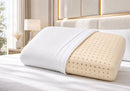 Set 2 Guanciale Memory Foam Forato Ergonomico 72x42 cm - H 15 cm  Sostegno Medio Dormidea Classico Air