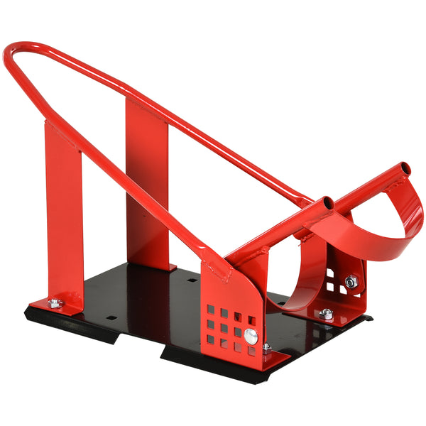 Cavalletto Alzamoto Anteriore 27,5x51-69x34 cm Max 450 Kg in Metallo Rosso e Nero prezzo