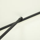 Ombrellone da Giardino Ø265x243 cm Tessuto in Poliestere Bianco e Caffè