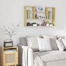 Mensola 4 Ripiani 100x15x60 cm in Legno Truciolato