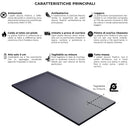 Piatto Doccia in Pietra Bonussi Canton Antracite Varie Misure