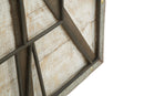 Orologio da Muro West 60x4x89 cm Legno di Abete e MDF e in Ferro