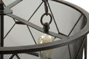 Lampadario Gothic Ø60x30 cm in Ferro