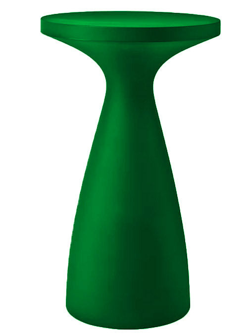 sconto Table basse de jardin Ø65x110 cm en résine Arkema Drink vert foncé