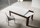 Tavolo Allungabile 160-220x90x77 cm Bibi Mix Bianco Frassino